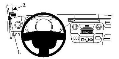 ProClip Monteringsbøyle Renault Master 11-15, Sentrert