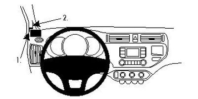 Kia Rio 12-15, Venstre