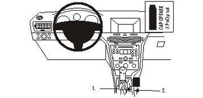 Opel Astra 04-09, Konsoll