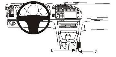 Saab 9-3 03-11, Konsoll