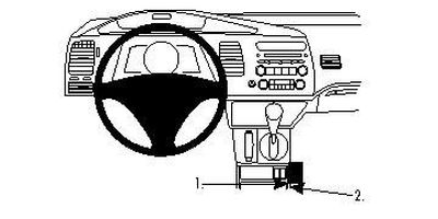 Honda Civic Hybrid 06-11, Konsoll