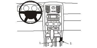 Chrysler 300C/Touring 05-07, Konsoll