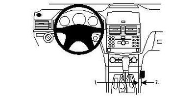 Mercedes Benz C-Klasse 07-10, Konsoll
