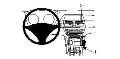BMW X5 07-13/X6 09-14, Konsoll