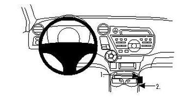 Honda Insight 09-15, Konsoll