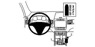 Volkswagen Touareg 11-15, Konsoll