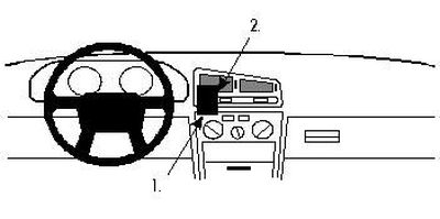 Mitsubishi Galant 93-97, Sentrert