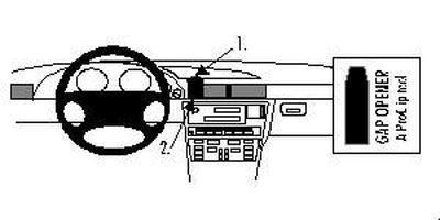 BMW 728-750 E38 94-01, Sentrert