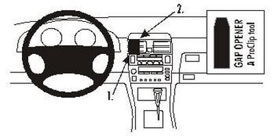 Lexus LS Serie 95-98, Sentrert