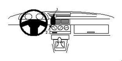 Alfa Romeo 155 92-97, Sentrert, Trepanel