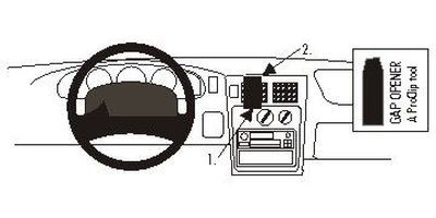 ProClip Monteringsbøyle Toyota Tacoma 95-04, sentrert