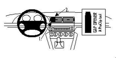 BMW 520-540/M5 E39 96-03, senter