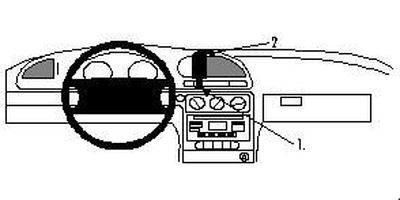 Ford Mondeo 97-00, Sentrert