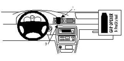 Toyota Camry 97-01, Sentrert