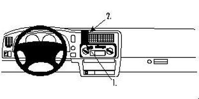 Mitsubishi L200/Pick Up 97-05, Sentrert