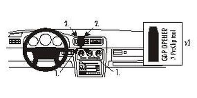 Volvo C70/S70/V70 97-00, Senter