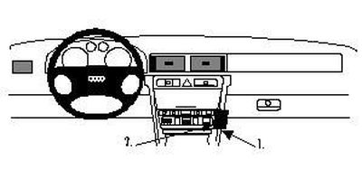 Audi A6 98-03, vinklet