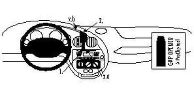 Ford Ka 97-08, Sentrert