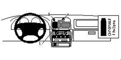 Subaru Forester 98-02/Subaru Impreza 98-00, Sentrert