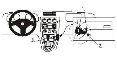 ProClip Monteringsbøyle Alfa Romeo 156 98-01, Vinklet, lav