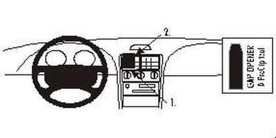 Ford Mustang 95-04, Sentrert