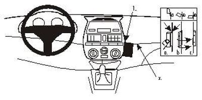 Fiat Brava 95-02/Bravo 96-07, Vinklet