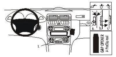 Mercedes Benz C-Klasse 00-06, Vinklet