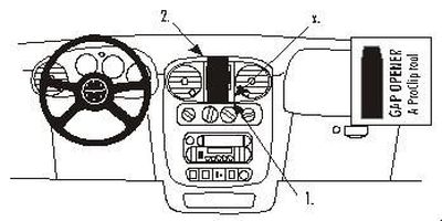Chrysler PT Cruiser 00-05, Sentrert