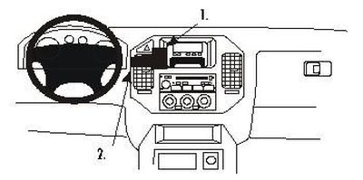 Mitsubishi Pajero 00-06, Sentrert