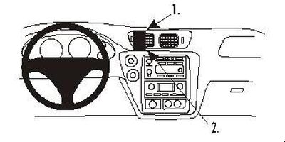 Chevrolet Trail Blazer 02-09, Sentrert