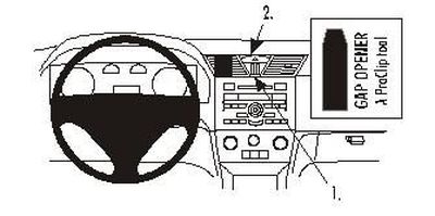 ProClip Monteringsbøyle Fiat Stilo 02-07, Sentrert