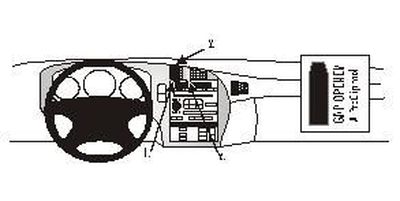 Saab 9-5 98-05, Senter, Høye