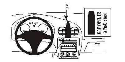 Seat Cordoba 03-09/Seat Ibiza 02-08, Sentrert