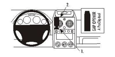 Citroen Berlingo 03-08, Sentrert