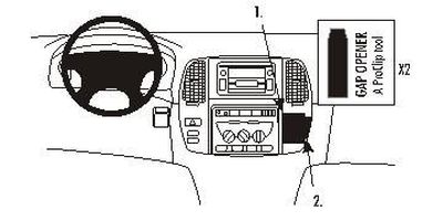 Toyota LandCruiser 100 02-07, Vinklet