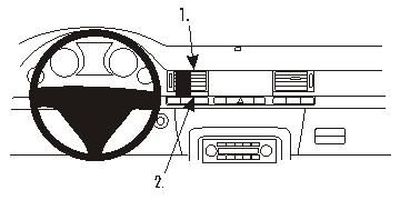 Audi A8 03-10, senter
