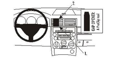 Mazda 2 03-07, Sentrert