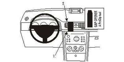 Opel Meriva 03-10, Sentrert