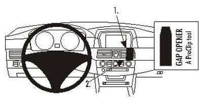 BMW 520-545/M5 E60, E61 04-10, Vinklet