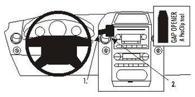 Ford F-150 04-08, Sentrert