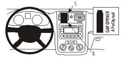 Volkswagen Golf V 04-09, Senter
