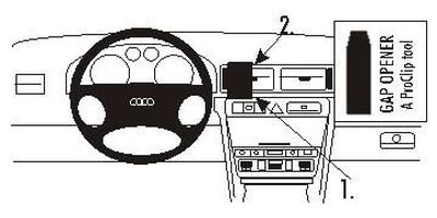 Audi A6 98-03, senter