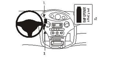 Toyota Yaris 03-05, Sentrert