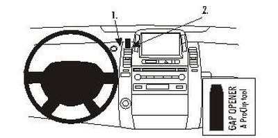 Toyota Prius 04-09, Sentrert