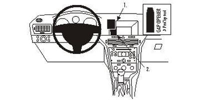 Opel Astra 04-09, Senter
