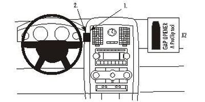Chrysler 300C/Touring 05-10, Sentrert