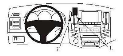 Lexus RX Serie 04-09, Sentrert