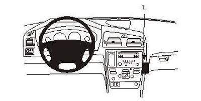 Volvo V70 05-08, Vinklet, Trepanel