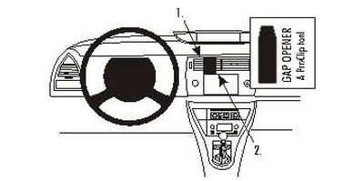 Citroen C4 05-10, Sentrert, Navigasjonsskjerm