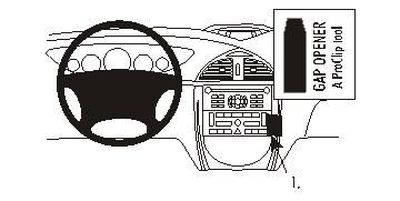 Citroen C5 II 05-07, Vinklet